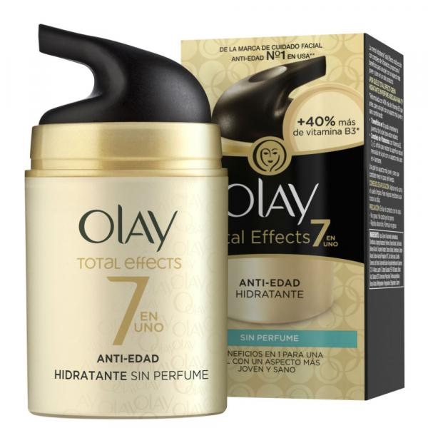 Creme Facial Umectante Olay Total Effects Sem Perfume Fps15 50Ml