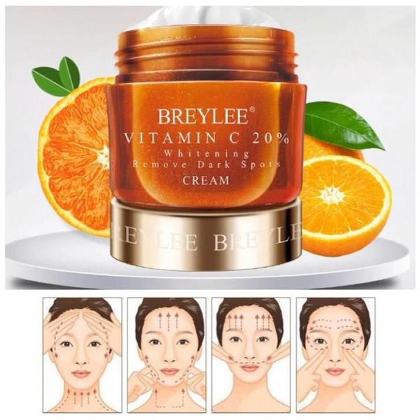 Creme Facial Vitamina C 20% 40g Breylee Importado