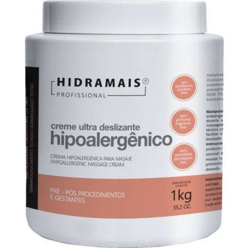 Creme Hidramais Hipoalergenico 1KG