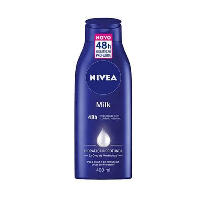 Creme Hidratante 48h Milk Pela Seca a Extrasseca 400ml - Nivea