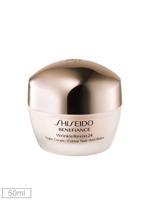 Creme Hidratante Anti-Idade Shiseido Wrinkle Resist24 Night Cream 75ml