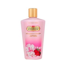 Creme Hidratante Body Lotion Victoria`s Secret Strawberries (Morango) And Champagne - 250ml