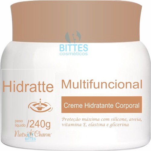 Creme Hidratante Corporal Multi Funcional Natu Charm Cosméticos Hidratte
