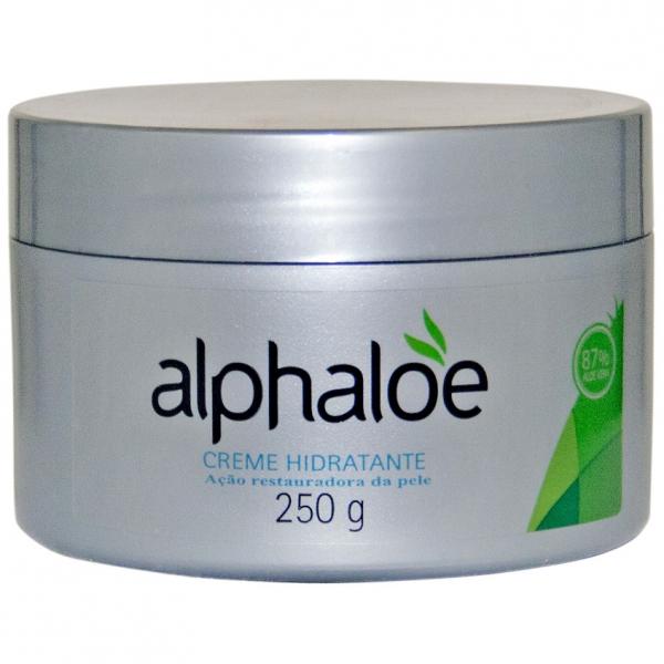 Creme Hidratante de Aloe Vera 87% de Babosa 250g - Alphaloe