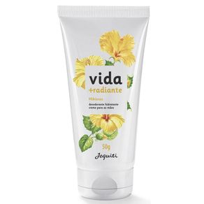 Creme Hidratante Desodorante para Mãos Vida + Radiante Hibiscus Jequiti 50 G