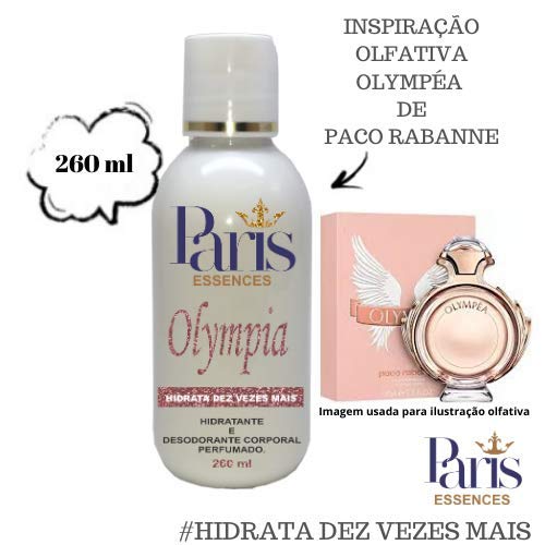 Creme Hidratante e Desodorante Corporal: Olympia. Fragrância Inspirada no Perfume Olympéa