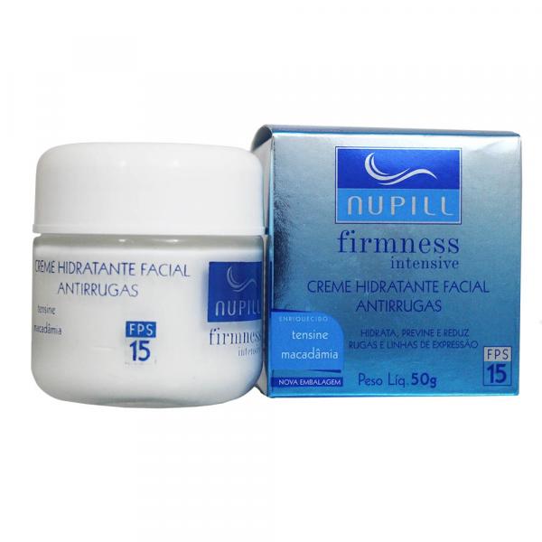 Creme Hidratante Facial Antirugas Firmness Intensive FPS 15 50g - Nupill