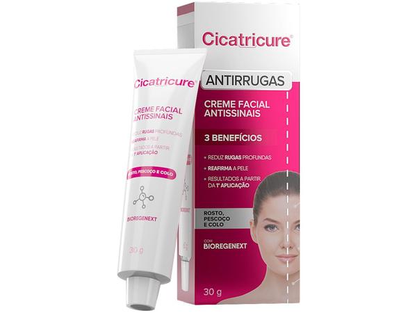 Creme Hidratante Facial Cicatricure Antissinais - 30g