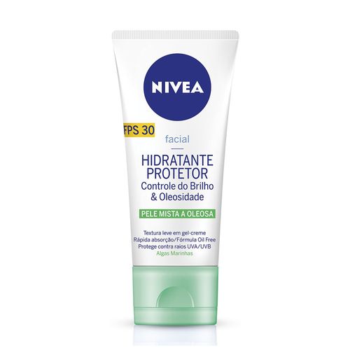 Creme Hidratante Facial Nivea Visage Beauty Protector Pele Oleosa 50g