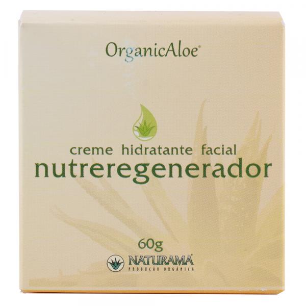 Creme Hidratante Facial OrganicAloe Nutreregenerador 60g - NATURAMA