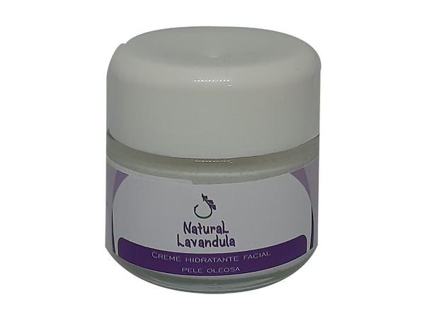 Creme Hidratante Facial Pele Oleosa - Natural Lavandula