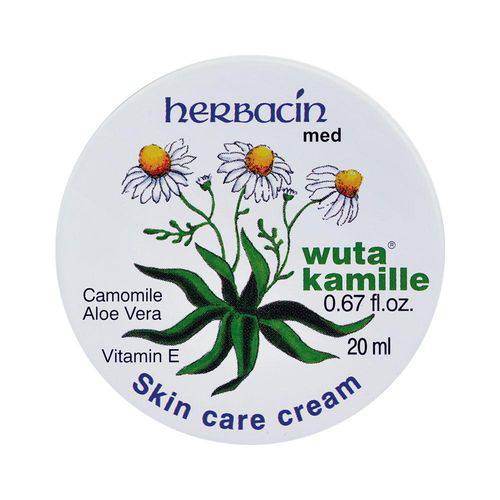 Creme Hidratante Herbacin Skin Care Cream Lata 20ml