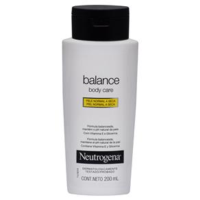 Creme Hidratante Neutrogena Body Care Balance – 200 Ml