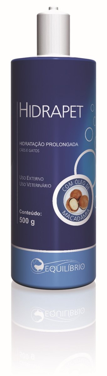 Creme Hidratante Pós-Banho Hidrapet 500 Ml para Cães e Gatos