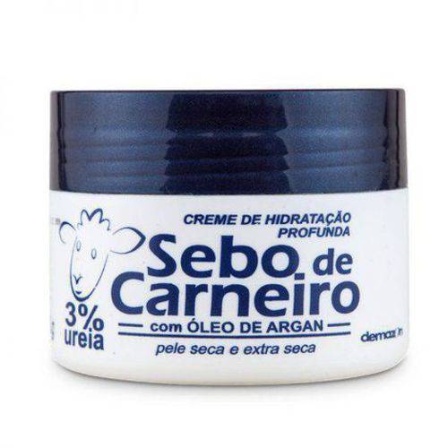 Creme Hidratante Sebo de Carneiro com Argan 300g. - Demazon