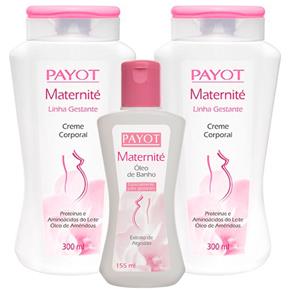 Creme Hidratante Tradicional e Oléo Payot Maternité - Kit Promocional