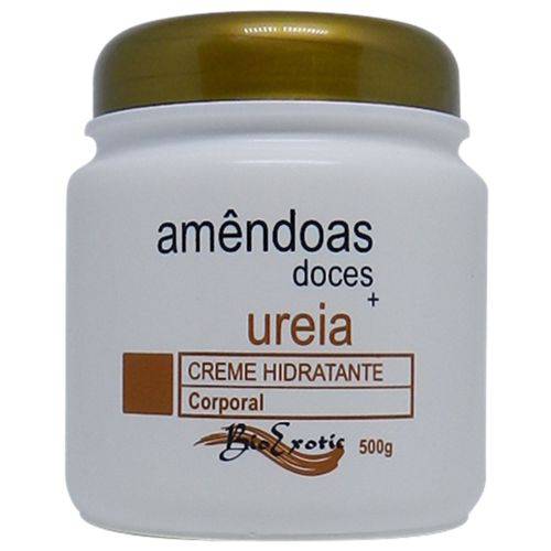 Creme Hidratante Uréia 10% e Ól. Amendoas 500g Bioexotic