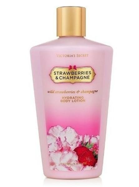 Creme Hidratante Victoria's Secret Strawberry e Champagne