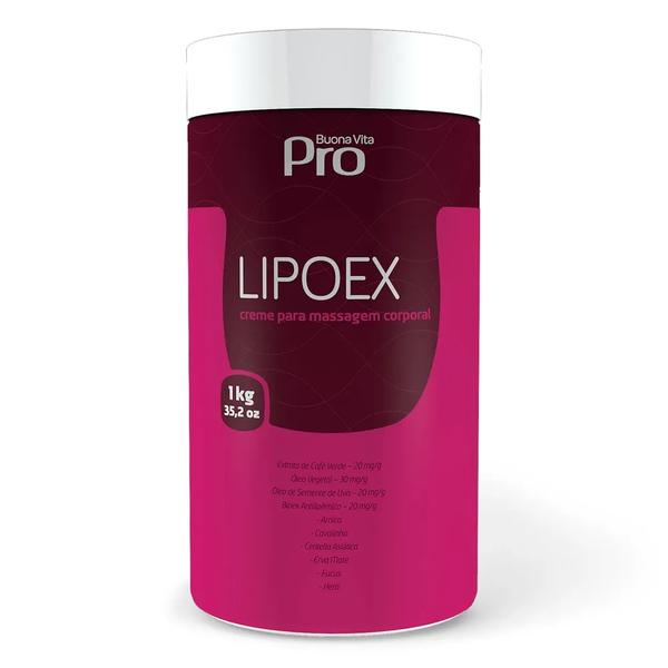 Creme Lipoex para Massagem - Buona Vita - 1Kg