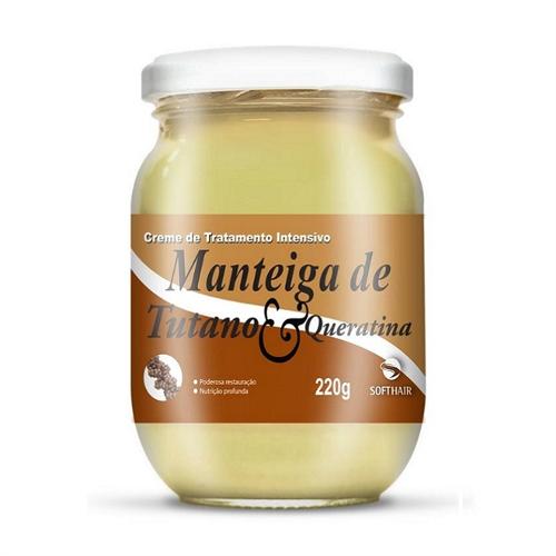Creme Manteiga de Tutano Queratina Soft Hair 220g