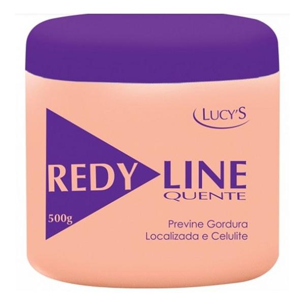 Creme Massagem Celulite Redy Line Quente Lucys 500g