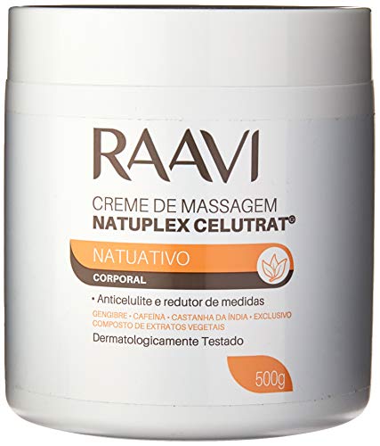 Creme Massagem Natuplex, Raavi, 500 G