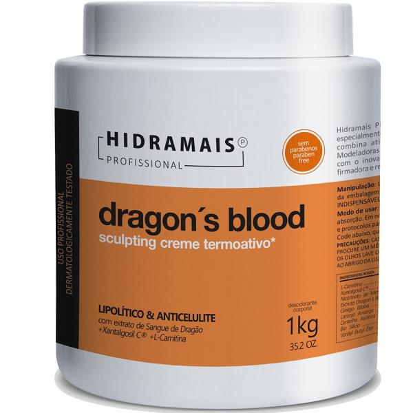 Creme Massagem Termo Hidramais Dragons Blood - Biocap Hidramais