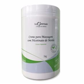 Creme Nicotinato de Metila La Vertuan (1kg) Redução de Medidas