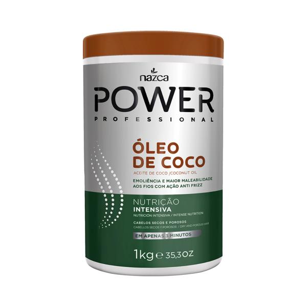 Creme Nutrição Intensiva Power Nazca - Óleo de Coco 1kg