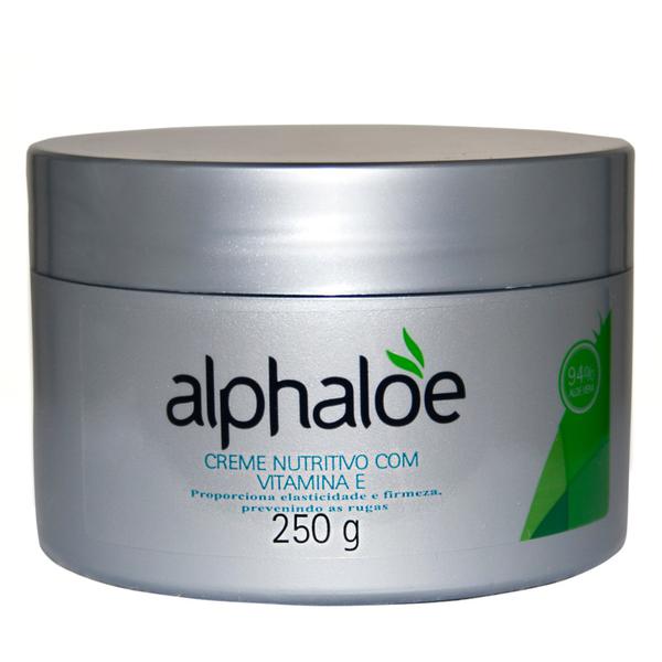 Creme Nutritivo com Vitamina e de Aloe Vera 250g - Alphaloe