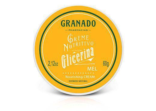 Creme Nutritivo Glicerinado Mel 60g Granado