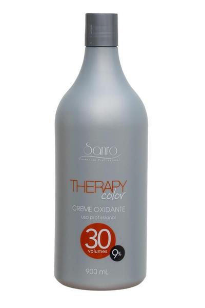 Creme Oxidante 30 Volumes Therapy Color 900ml Sanro Cosméticos