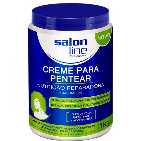Creme P/ Pentear Salon Line Nutrição Reparadora 1kg - Salon Line
