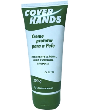 Creme para as Mãos Cover Hands Grupo III. Embalagem de 200g Cosmoderma CA 32156 - Cosmoderna