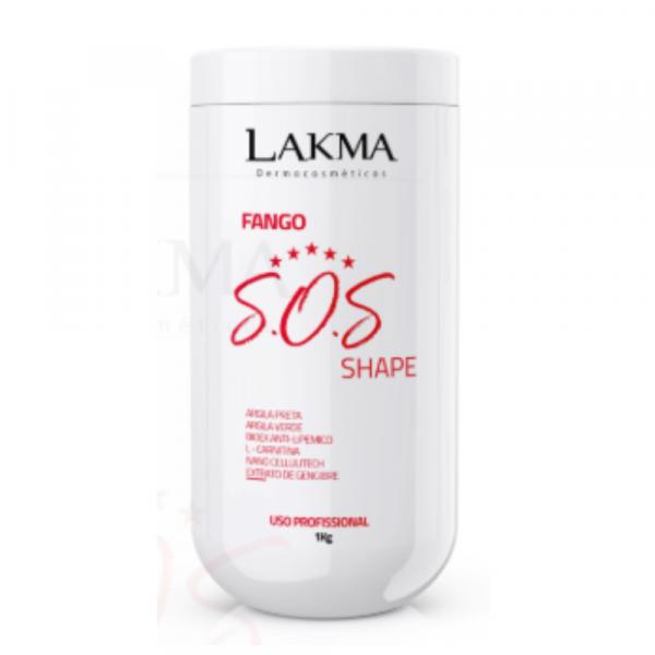 Creme para Massagem Corporal FANGO SOS SHAPE 1kg Lakma - Lakma Dermocosméticos