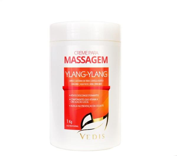 Creme para Massagem Ylang-Ylang 1000g - Vedis