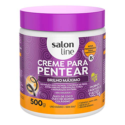 Creme para Pentear - Brilho Máximo, 500 Gr, Salon Line, Salon Line