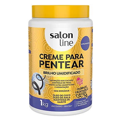 Creme para Pentear Brilho Umidificado Salon Line 1kg, Salon Line, 1kg