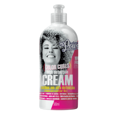 Creme para Pentear (Color Curls) High Definition Cream - Soul Power 5...