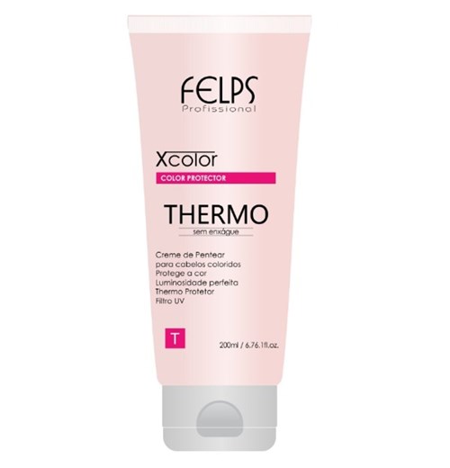 Creme para Pentear Felps Profissional Xcolor Thermo Color Protector 200ml