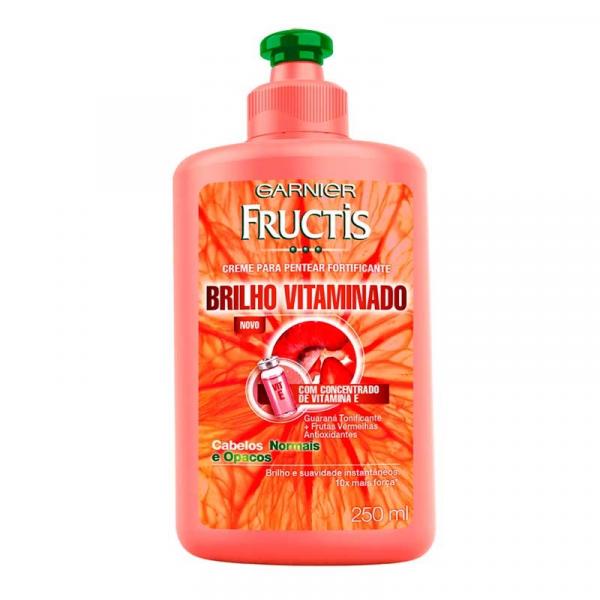 Creme para Pentear Fructis Brilho Vitaminado - 250ml - Garnier