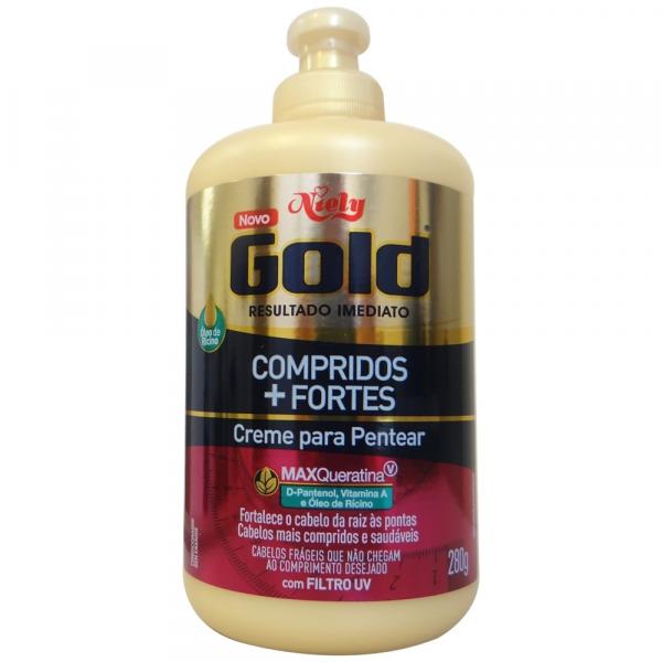 Creme para Pentear Niely Gold Compridos + Fortes - 280gr