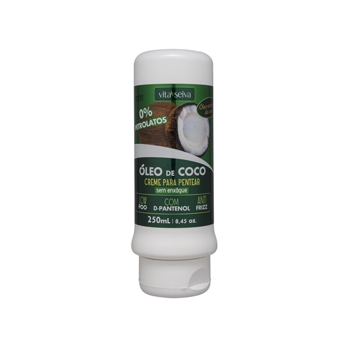 Creme de Pentear Oleo de Coco 250G Caixa com 12 Unidades-Vb