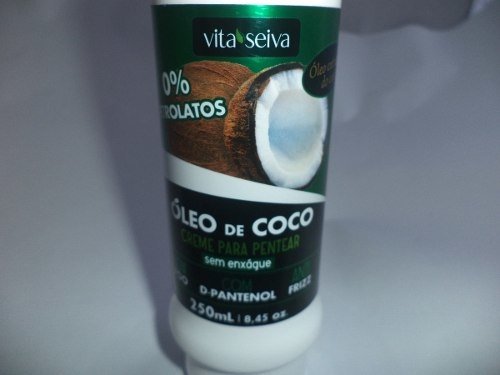 Creme para Pentear Oleo de Coco Vita Seiva 250 Ml