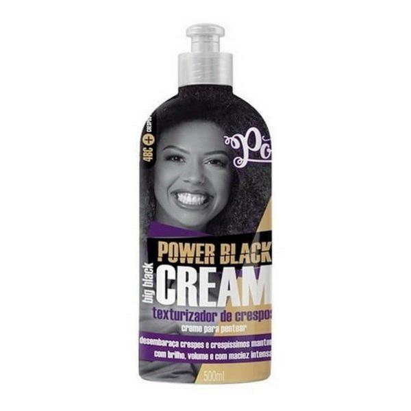 Creme para Pentear Power Black Big Black Cream 500ml - Soul Power