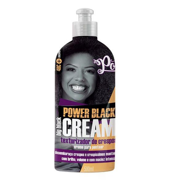 Creme para Pentear Power Black Big Black Cream Soul Power 500ml