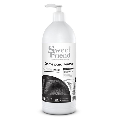 Creme para Pentear Professional Clean Elegance Sweet Friend 1 Litro