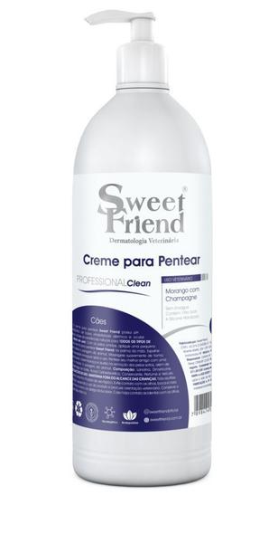 Creme para Pentear Professional Clean Morango com Champagne Sweet Friend - 1 Litro