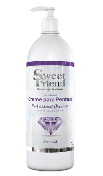 Creme para Pentear Professional Groomer Diamond Sweet Friend - 1 Litro