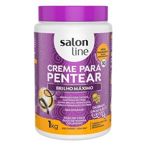 Creme para Pentear - Salon Line Brilho Máximo - 1kg